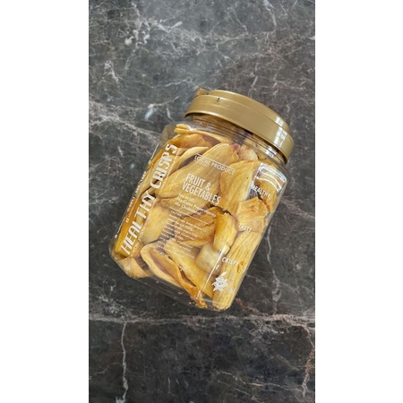 

HEALTHY CRISPS - SNACK - CEMILAN - MAKANAN SEHAT - NANGKA ONLY (ORGANIK) KERIPIK TOPLE BESAR