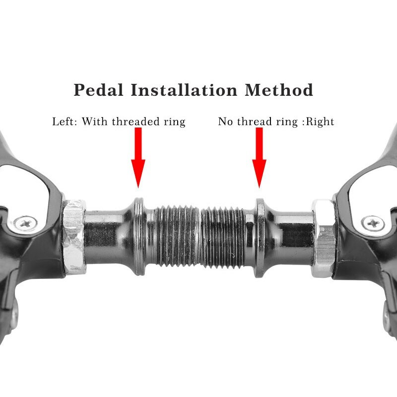 Rockbros Kunci Sepatu Pedal Sepeda Self-locking Pedal Ultralight 2PCS - SPD-SL - Silver