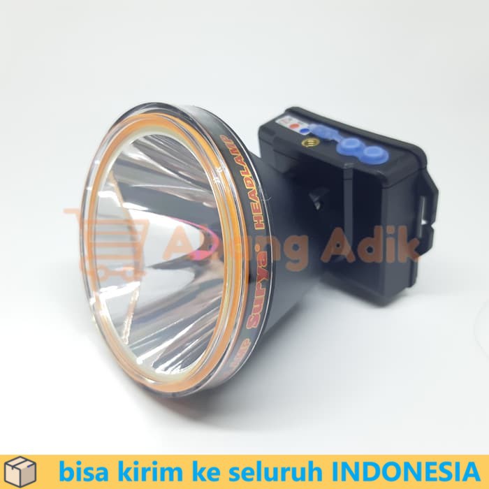 Surya SYH T50w-1 Senter Kepala LED Headlamp 50 w 50 watt Yellow Kuning