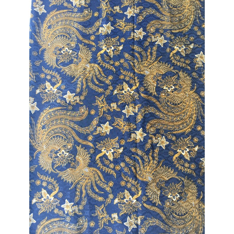 Kain Batik Meteran bahan Dobby motif Burung