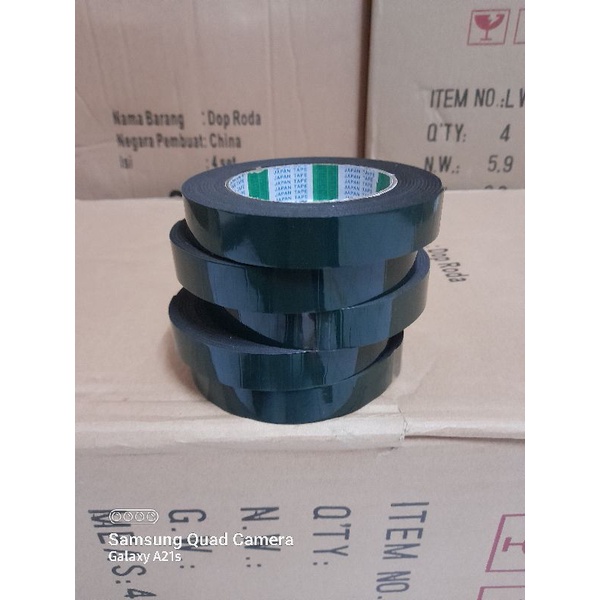 

Lem bolak Balik/ Double Tape Hijau Japan