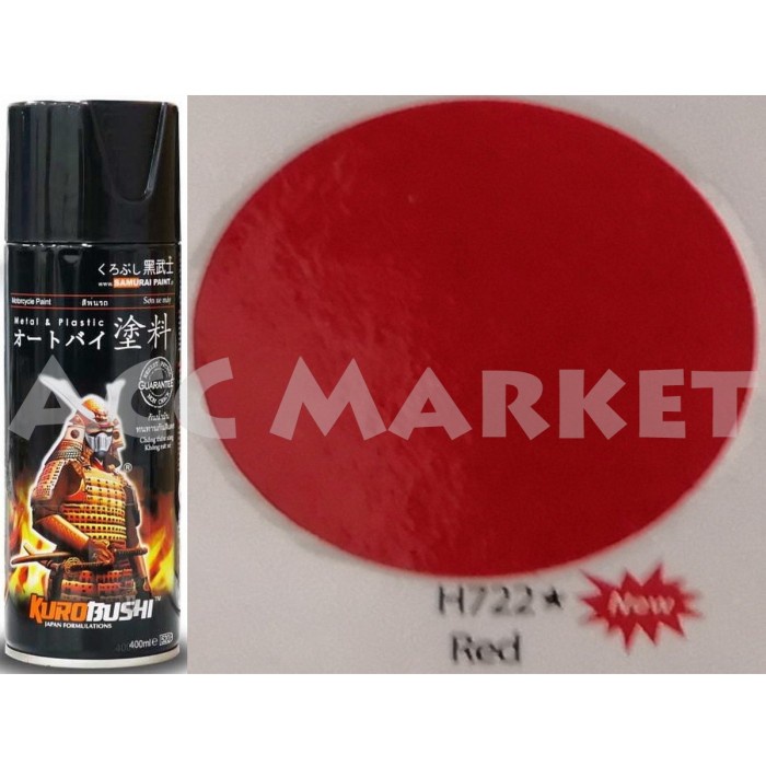 Pilox Samurai Pilok Pylox Cat Merah Red H722