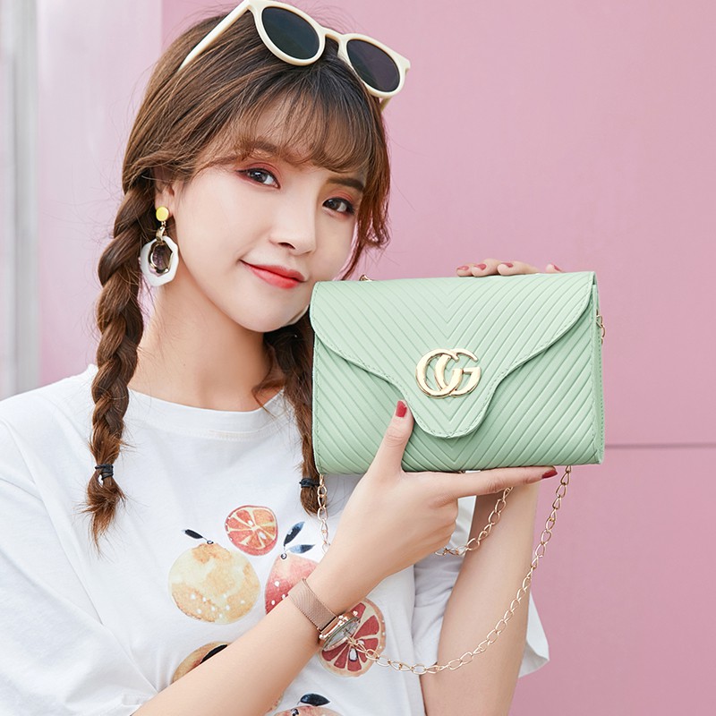 AND / COD / Tas Selempang Wanita Sling Bag Cewek Fashion Import Korea Tas Selempang Wanita Murah T136