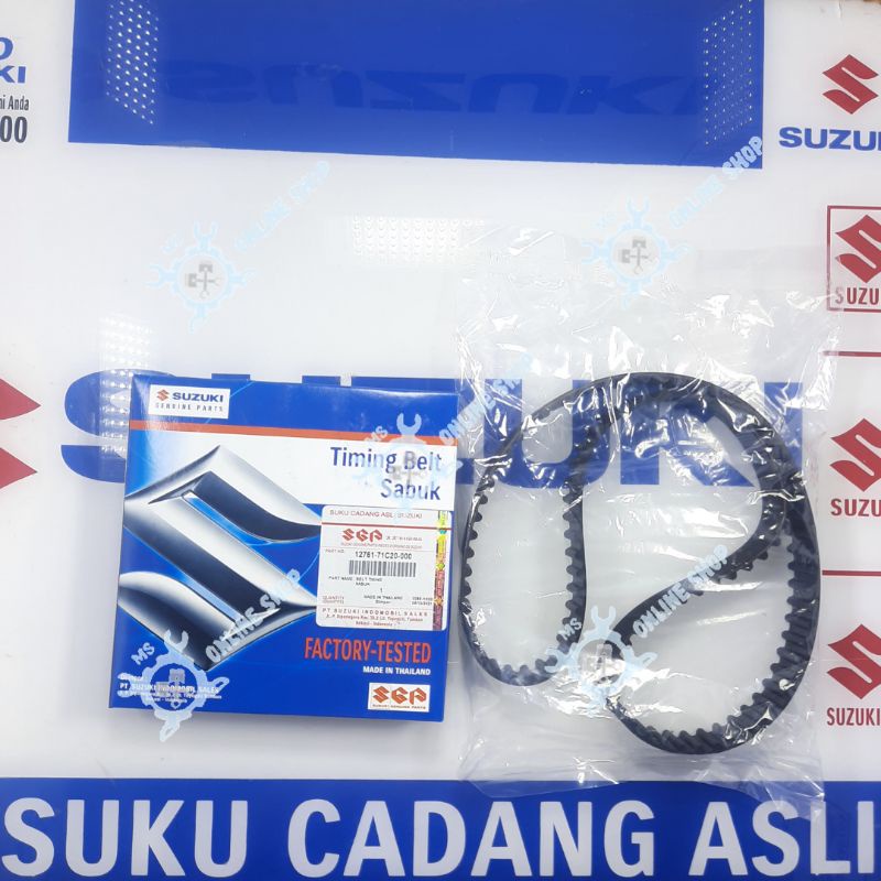 Sabuk Timing Belt Mart Suzuki Apv Old Lama Arena Mega Carry Futura 1500 1.5 cc Injeksi Injection Inj