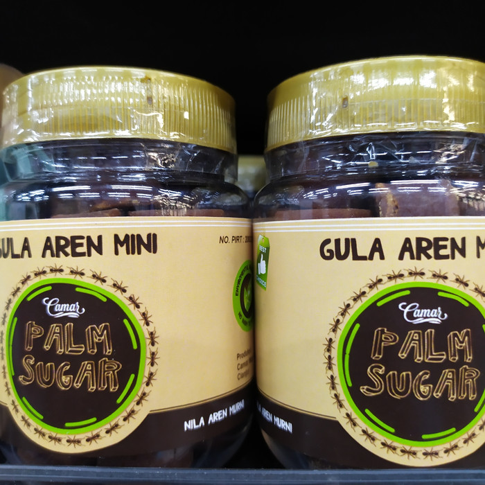 

Camar Palm Sugar ( Gula Aren Mini ) Toples Kecil