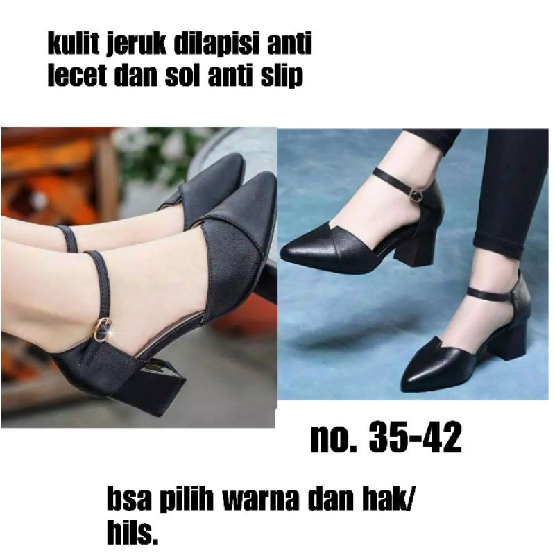 SEPATU WANITA FORMAL HAK TAHU/SEPATU WANITA COUPLE IBU DAN ANAK