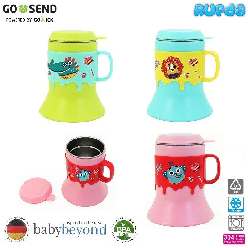 Baby Beyond Stainless Steel Cup Gelas Minum Anak