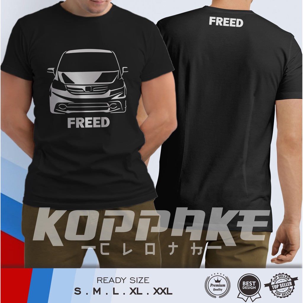 Kaos Honda Freed Baju Otomotif