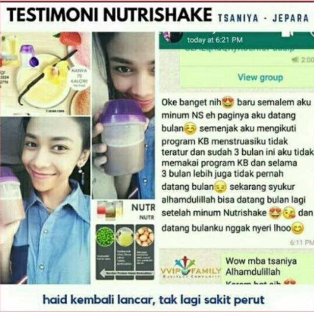 Nutrishake Wellbeing Shopee Indonesia