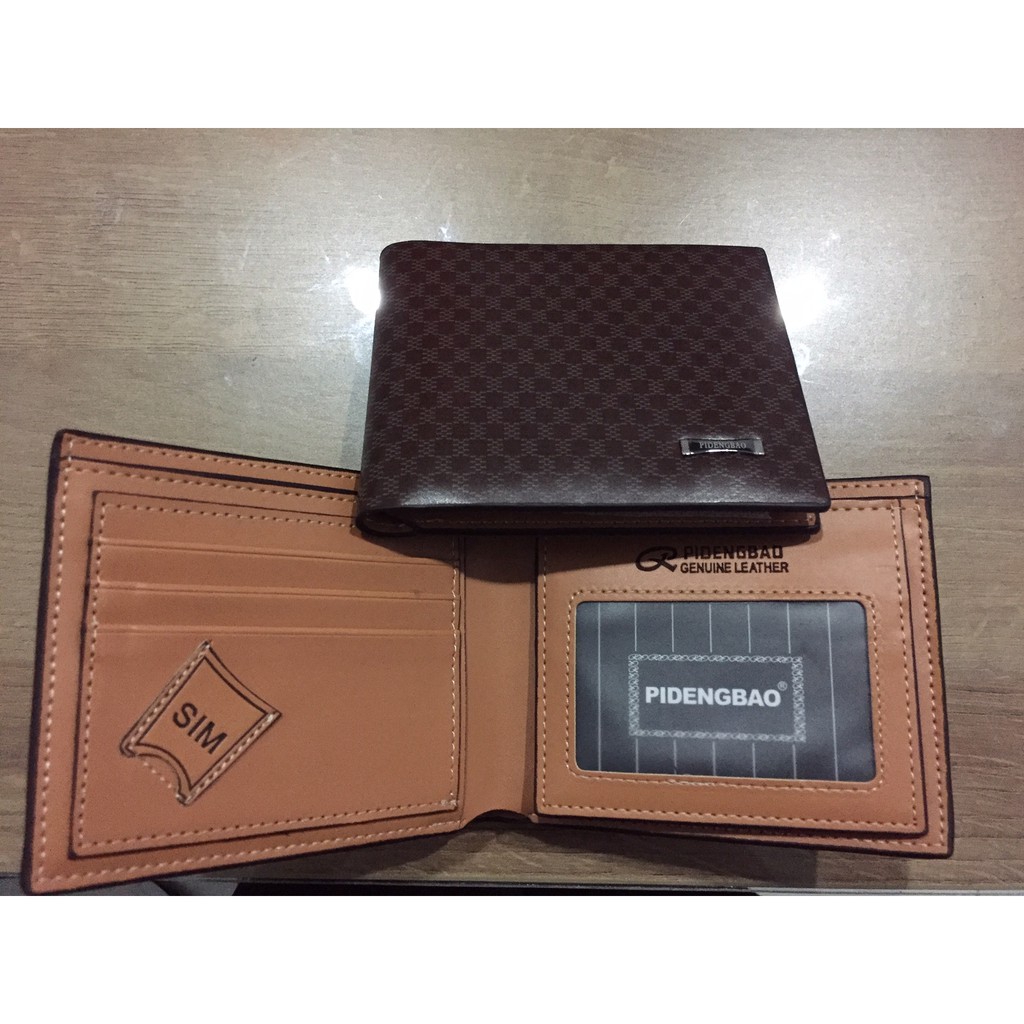 Dompet Pria  Import Murah Pidengbao Lipat