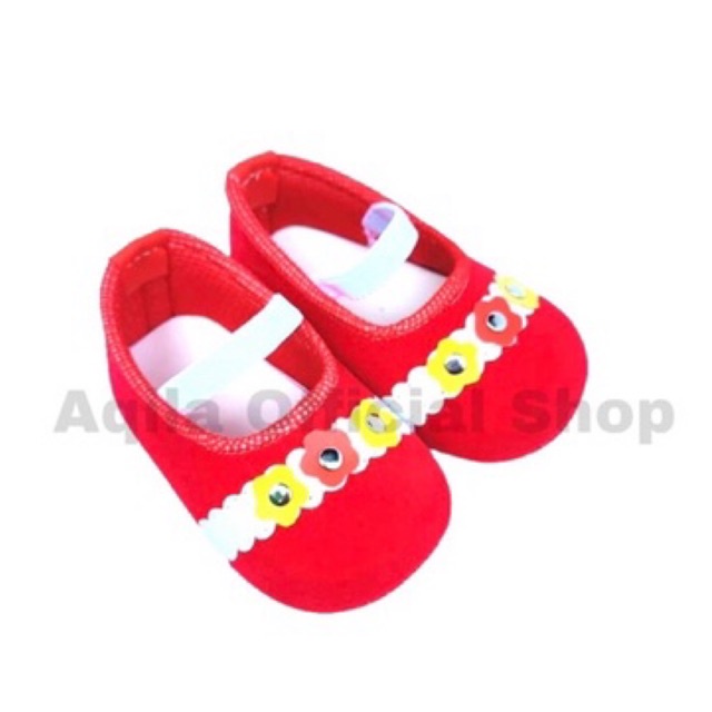 Sepatu Bayi Perempuan 0 12 bulan / Sepatu Prewalker bayi Perempuan / Sepatu Bayi Newborn Alice