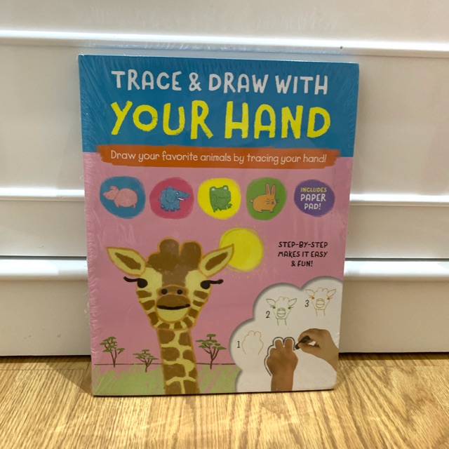 Buku Trace And Draw Wit Your Hand Shopee Indonesia