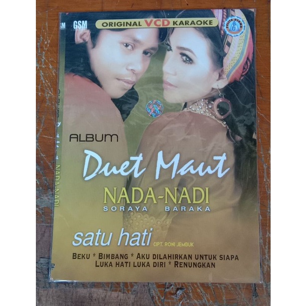 Kaset Vcd Original Album duet maut Nada nadi