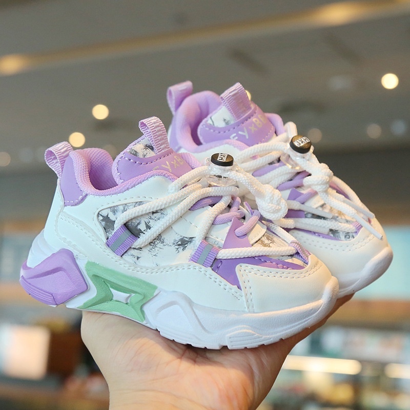 Sepatu Anak import model FYXBBA absrak  FASHION terbaru 100% import