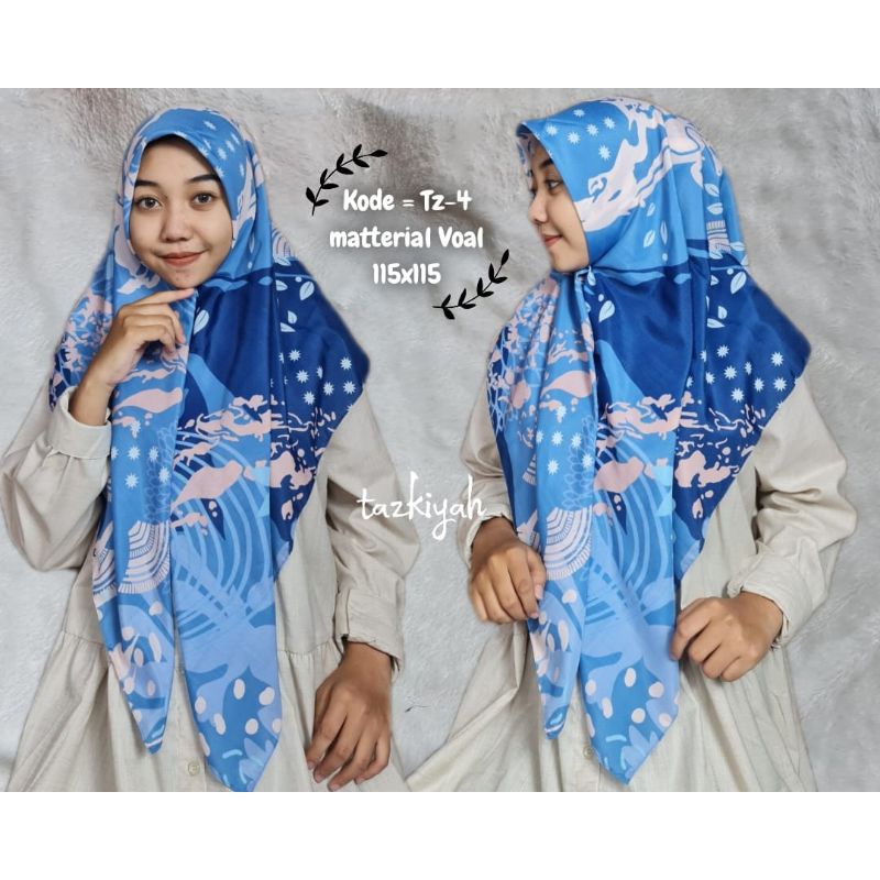 *NEW* Voal Motif Tazkiyah Square