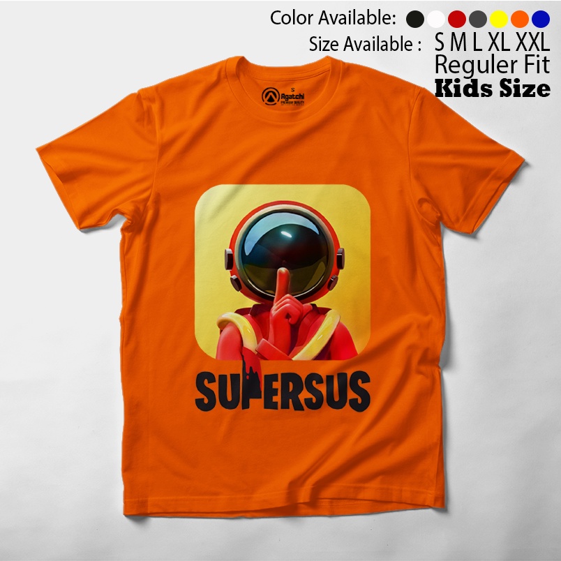 Baju Kaos Atasan Anak Laki Laki Game Super Sus