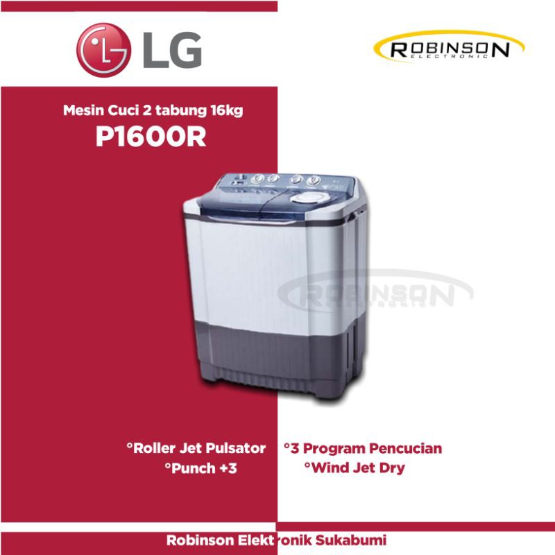 Mesin Cuci LG P1600RT (16Kg)