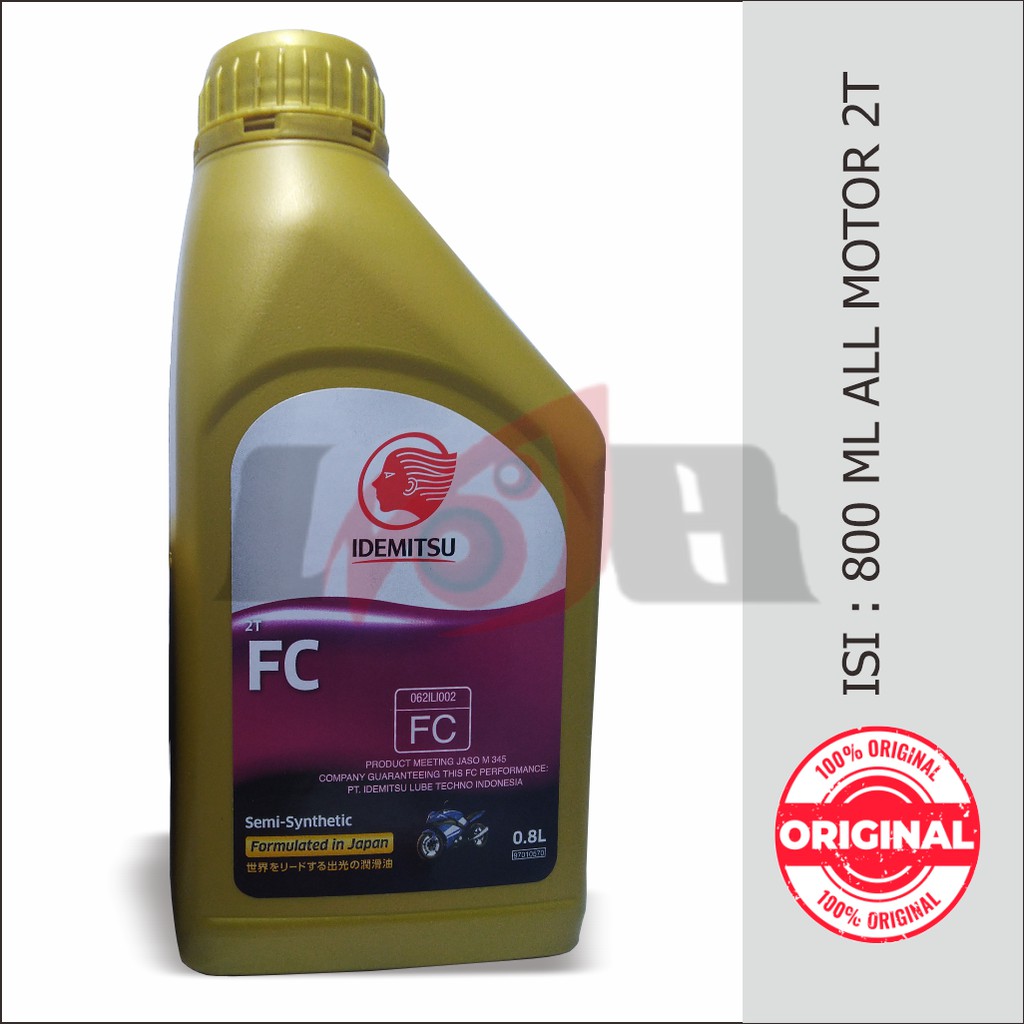 Oli Samping 2T Idemitsu Racing 2 Tax Semi Synthetic 800ml