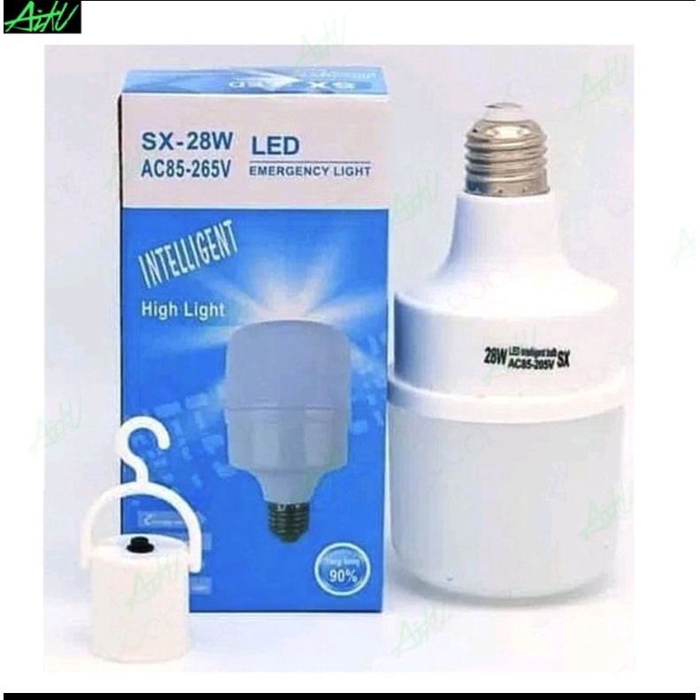 Bohlam Emergency SX 28W Lampu Sentuh Led 28 Watt Darurat Disentuh Nyala Lamp White 28 Watt 28 W