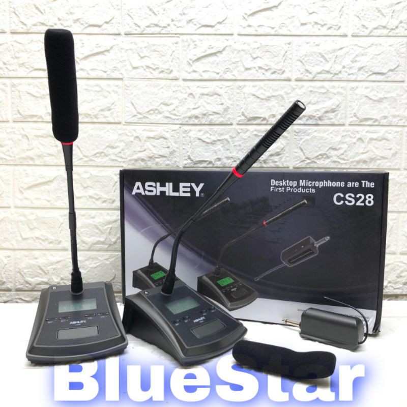 Mic Wireless Podium Ashley CS28 Original Conference Ashley CS 28