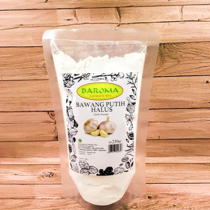 

bumbu Bawang Putih Halus / Garlic Powder 250gr - Baroma Bumbu Rempah