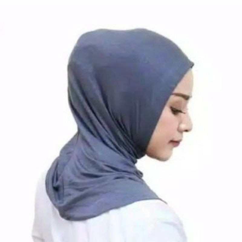 Inner Hijab Antem Ninja Yuro Tanpa Resleting Bahan Kaos Rayon Premium Bisa Untuk Hijab Renang