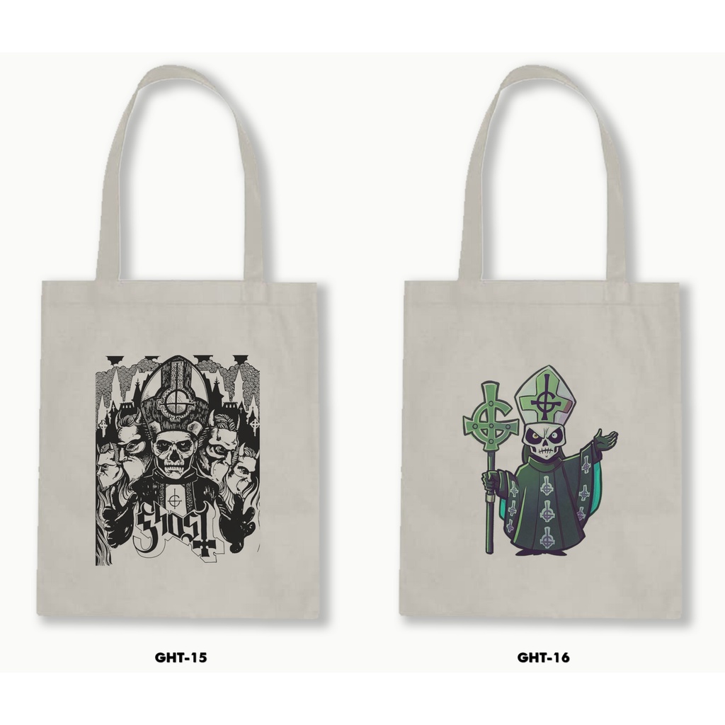 TOTE BAG BLACU - GHOST 01