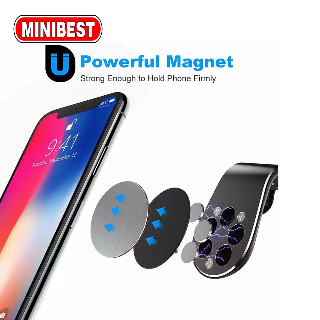 Magnetic Car Phone Holder L in Car Mobil/ CAR HOLDER F3