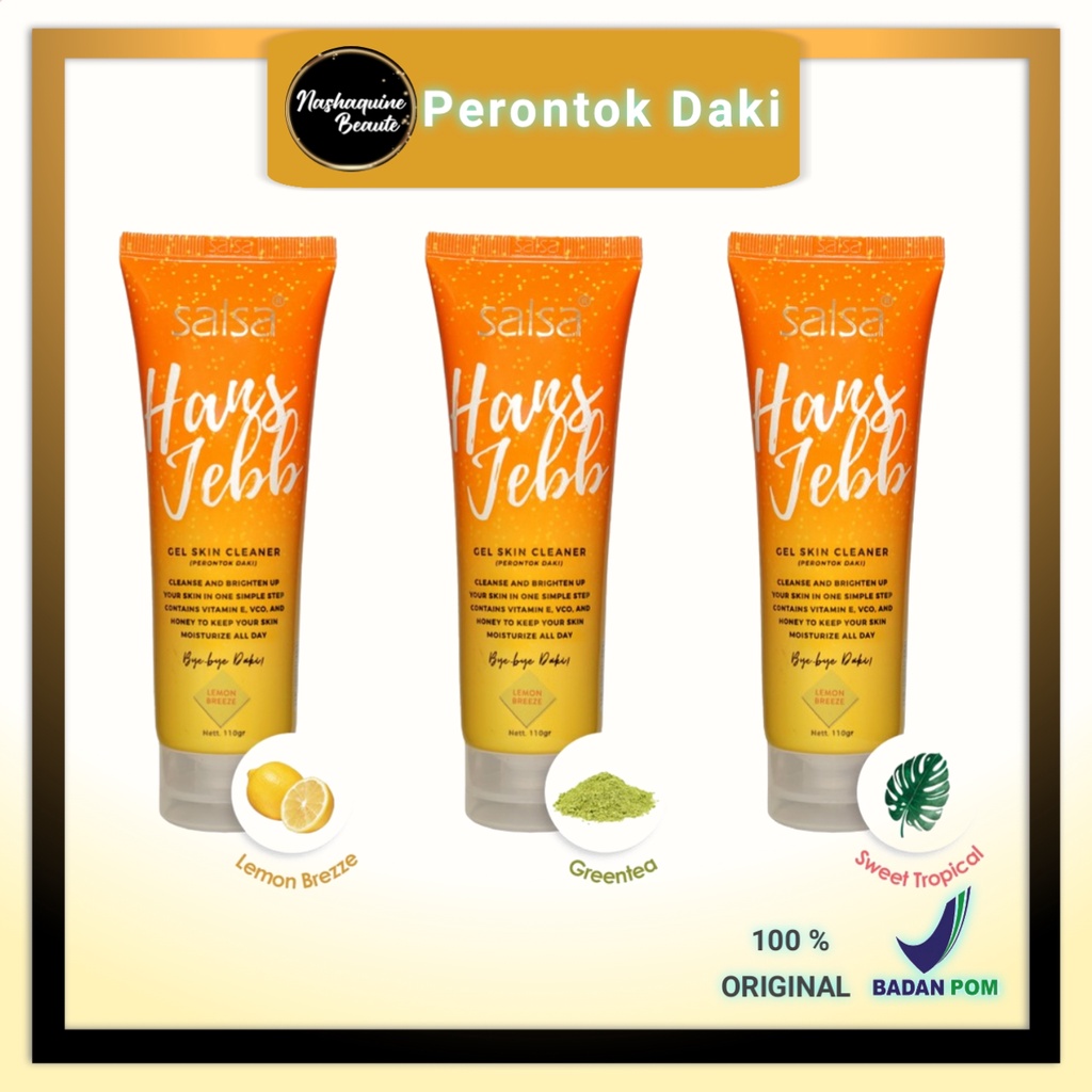 SALSA HANSJEBB Hans Jebb Peeling Gel - Perontok Daki dan Ketiak Hitam