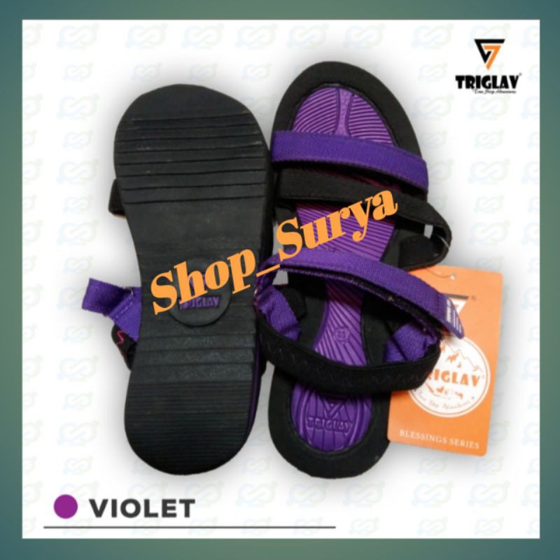 Sandal Slop Gunung Triglav Wanita | Sandal Outdoor wanita | Sendal Gunung cewek (Plus Paperbag)