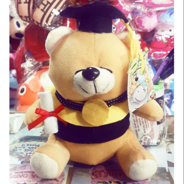 Boneka Bear Forever Friends Wisuda S