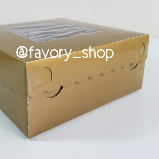 Dus 18x18 Emas / Kemasan Kue