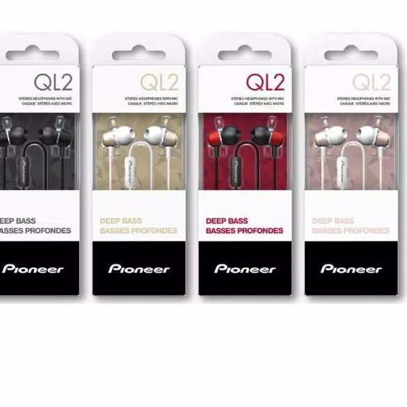 Lebih Irit Pioneer SE-QL2T / SE QL2T In-Ear Earphones