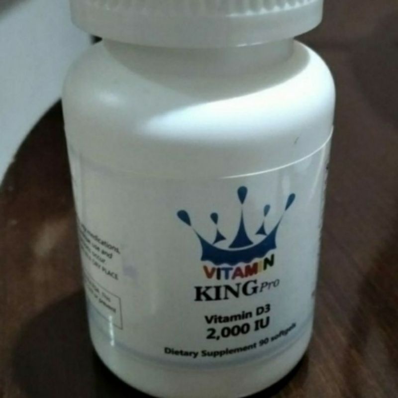 POPULER Vitamin d3 2000 iu 90 softgels king pro vit d3 2000 iu