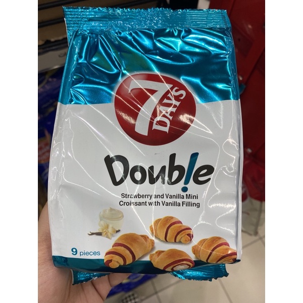 

7days croissant mini (vanilla dan caramel) ENAK MURAH