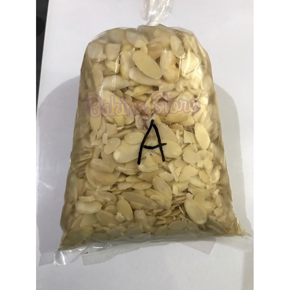 Jual Kacang Almond Slice 100gram Indonesiashopee Indonesia 3067