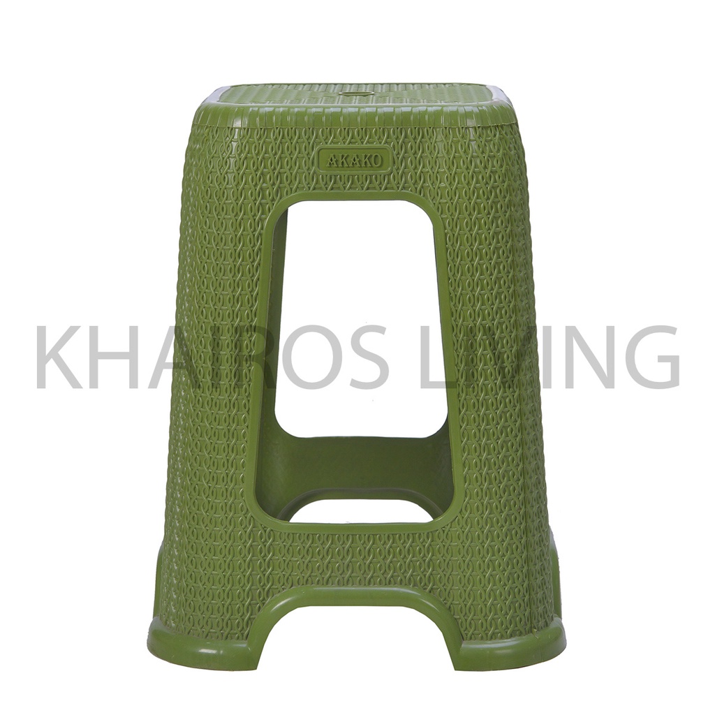 KURSI BASO / BANGKU PLASTIK SQUARE / KURSI WARUNG Akako