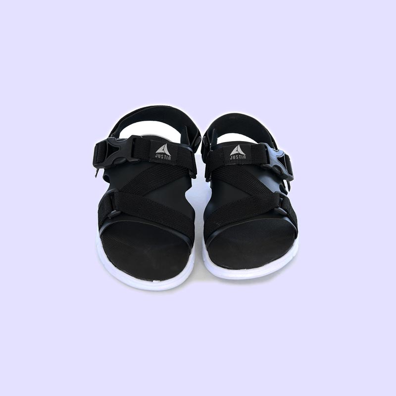 Real pict! Justin Sandal Gunung Wanita JH 46 Hitam Bisa COD