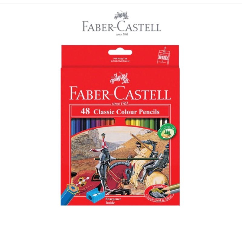 

Pensil 48 Warna Panjang Faber Castell 115858 Classic Colour Pencils