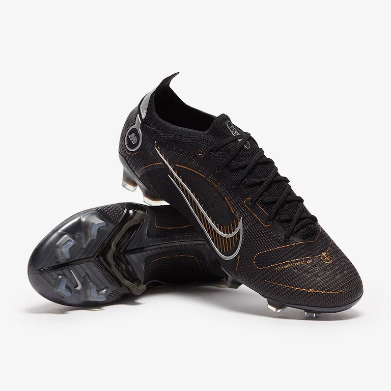 Sepatu Bola Nike vapor 14 Elite FG Black Gold DJ2837-007 Original BNIB