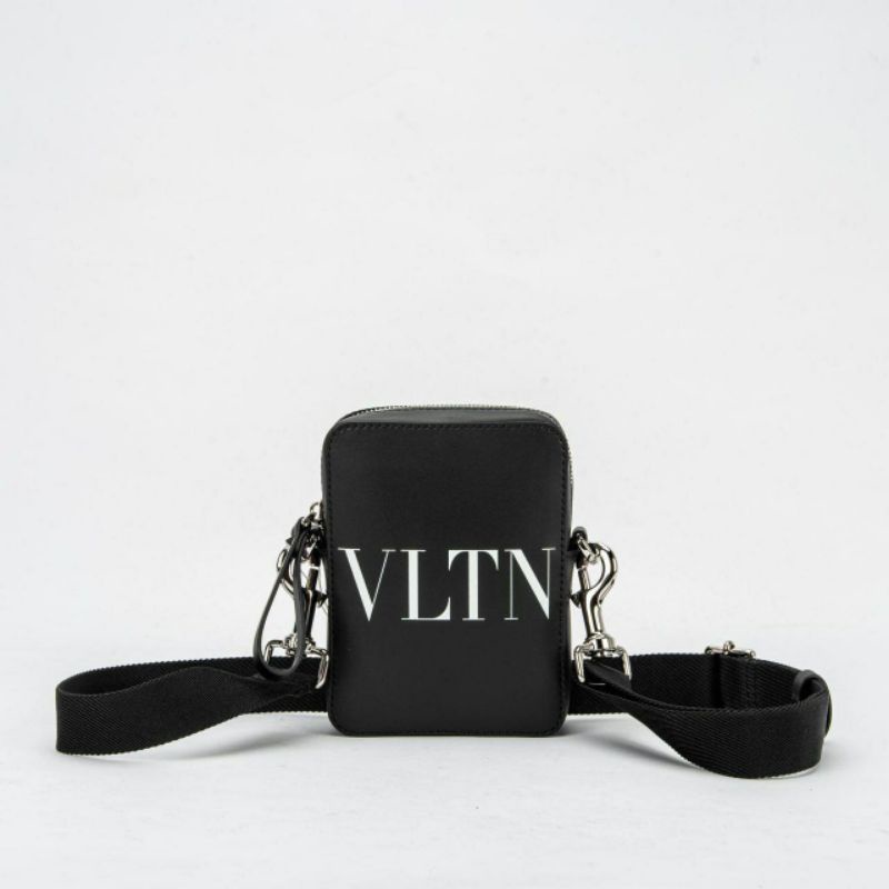 Valentino VLTN Leather Small Crossbody Bag