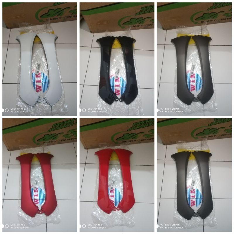 Sayap Legshield Luar Kanan Kiri Honda Scoopy FI ESP 2017 2018 2019 2020 VR ORIGINAL + Bubble Wrap