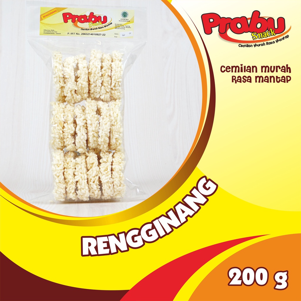 

Prabu Snack Rengginang - 200 gr