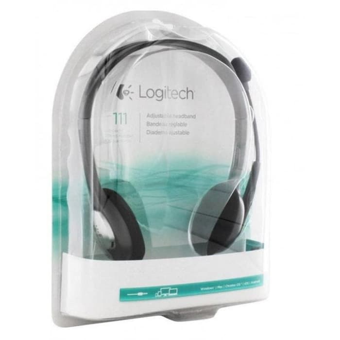 Logitech H111 Headset H 111 - Black