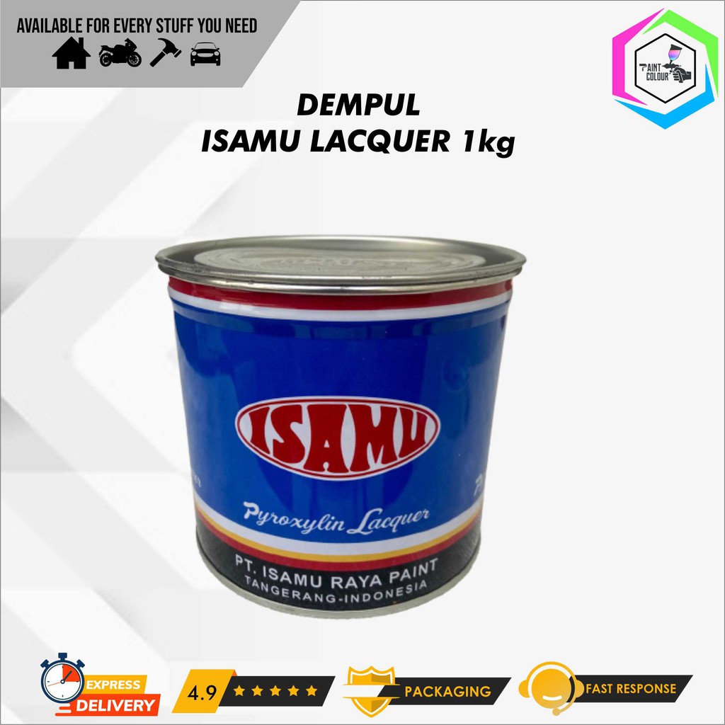 Dempul Putty-Dempul Halus ISAMU LACQUER 200gr