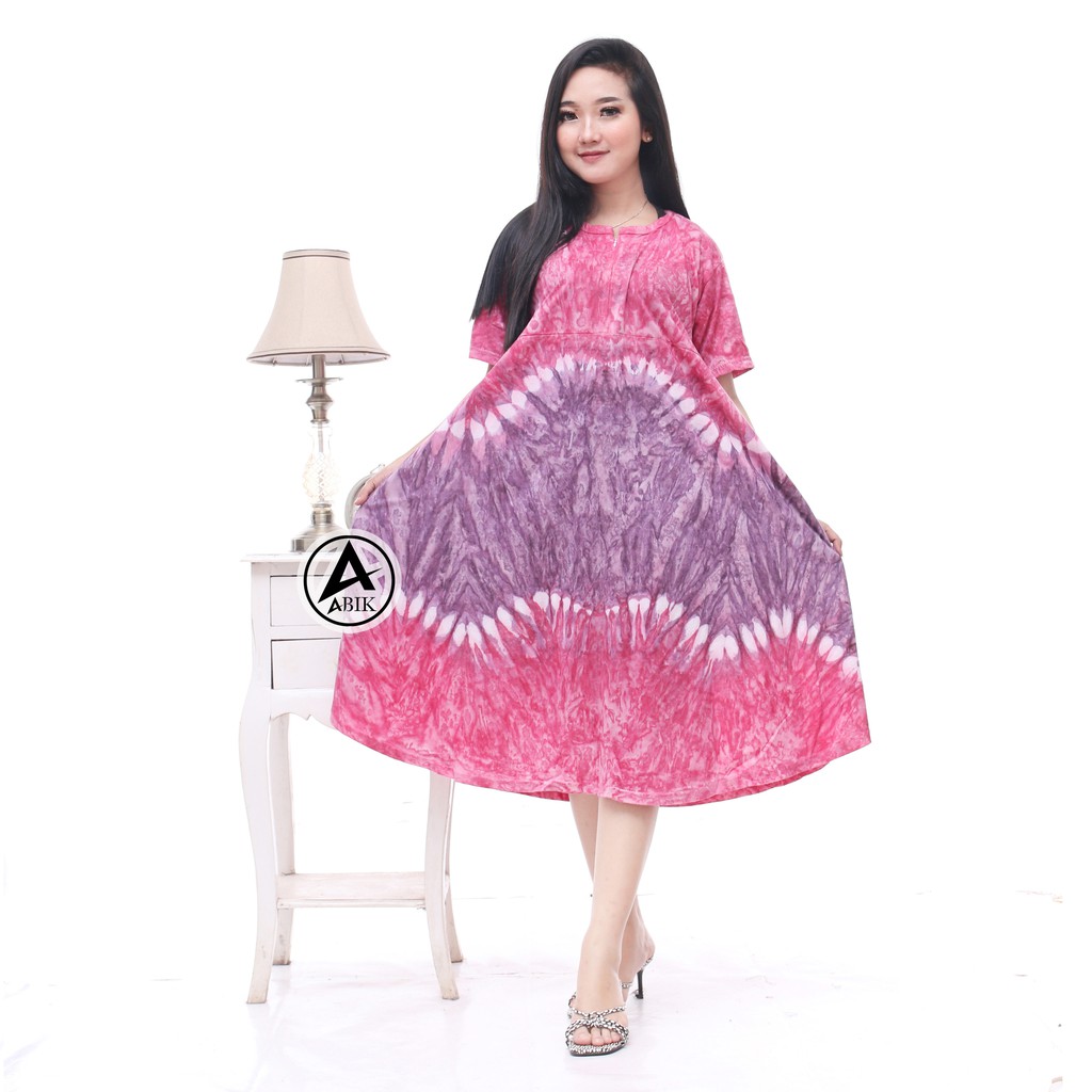 DASTER KAOS JUMBO PAYUNG TIEDYE ADEM CANTIK MURAH TEBAL