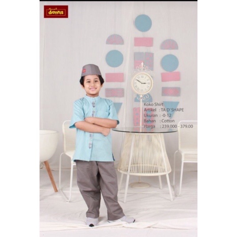 Dannis Koko Anak Size No 7 Biru Muda