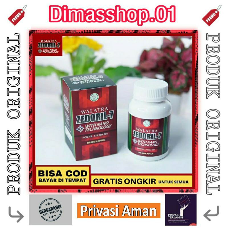 Zedoril 7 Walatra Zedoril 7 Asli 100% Original Obat Untuk Kanker