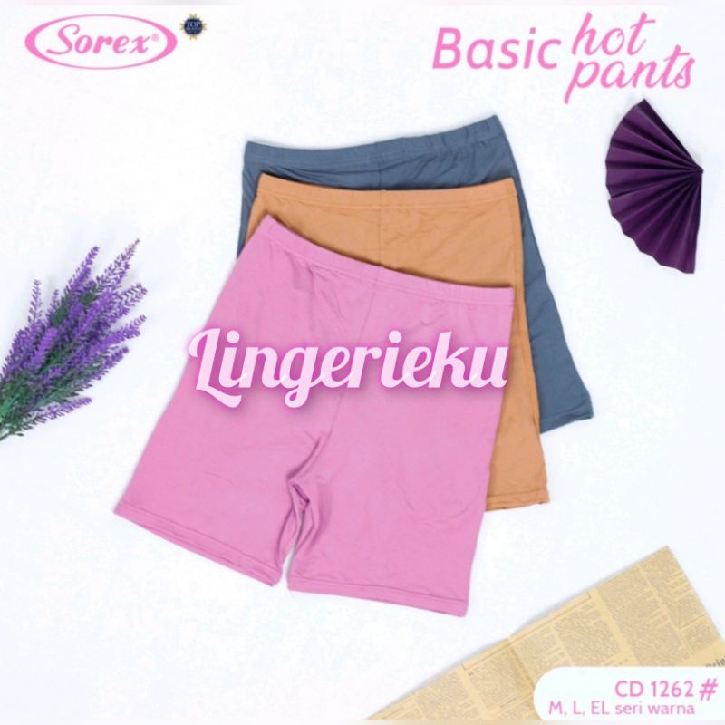 Celana Dalam Hot Pants Boxer Segi Empat Wanita Sorex 1262