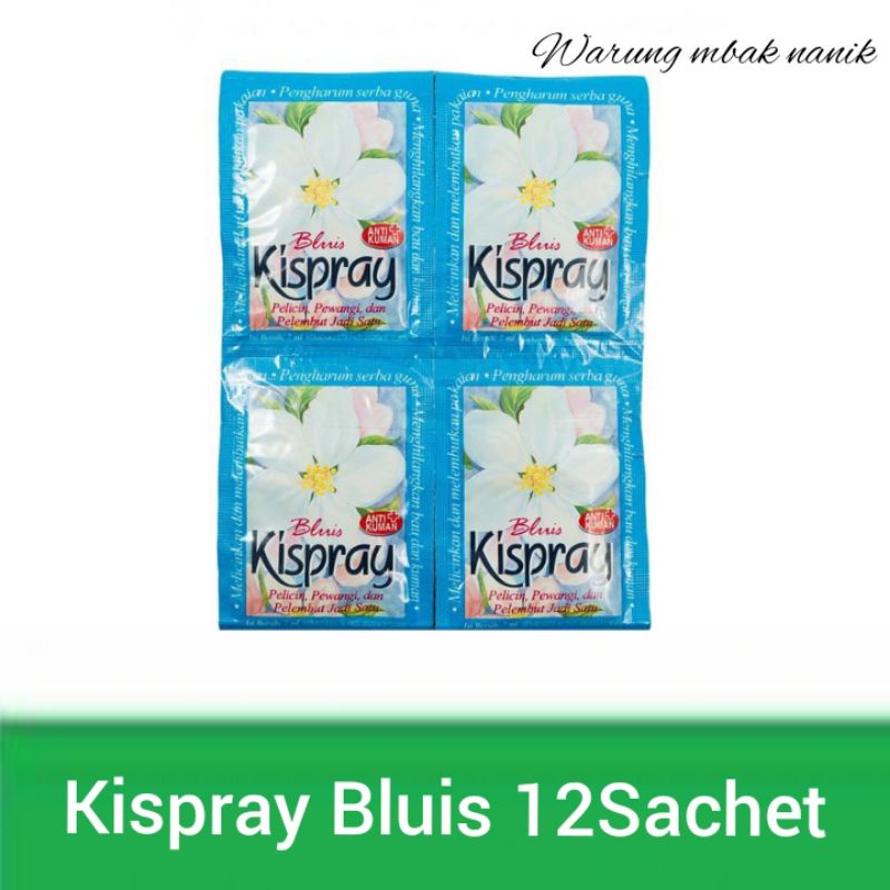 Kispray Bluis sachet 1Lusin12sachet